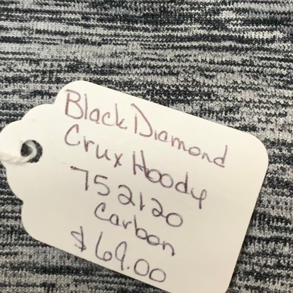 Black Diamond W CRUX HOODY - Carbon - Picture 13 of 14